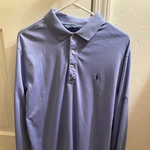 Mens Ralph Lauren Polo Long Sleeve Golf Shirt